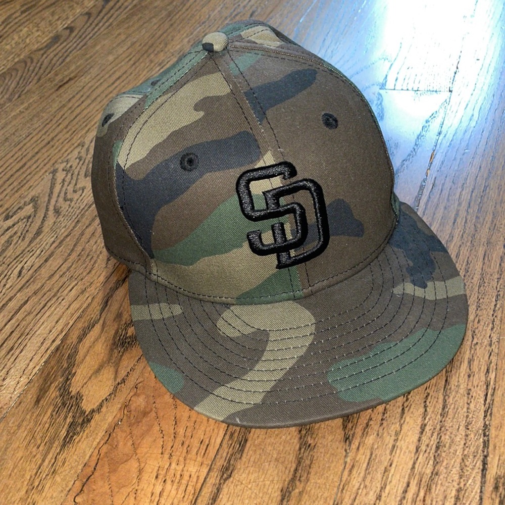 San Diego Padres New Era 59fifty Camo baseball cap 7 1/8
